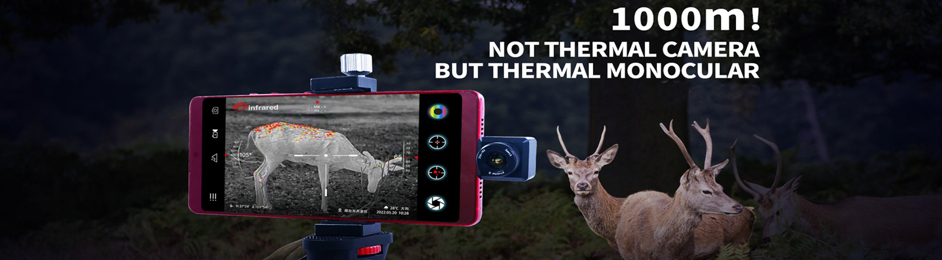mobile phone thermal imaging camera